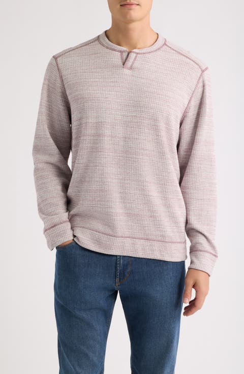 Fairmonte Abaco Reversible Notch Neck Sweatshirt