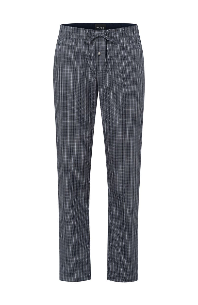 Hanro Night And Day 100% Woven Cotton Pants, Main, color, Casual Check