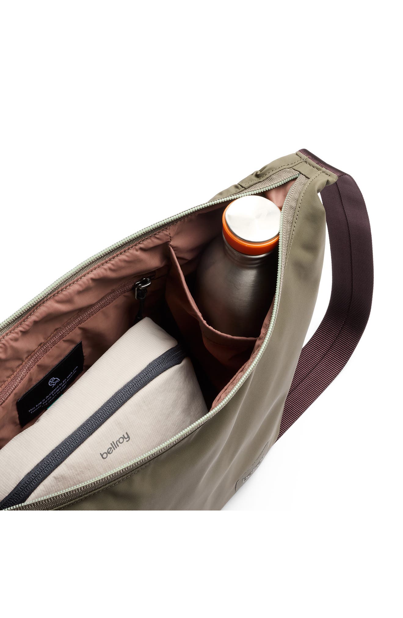 Laneway 7-Liter Crescent Bag, Alternate, color, SEA KELP