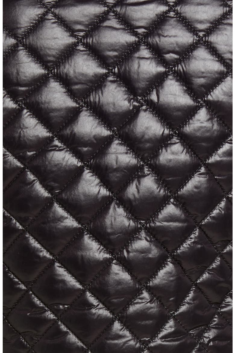 Diamond Quilted Thru & Thru Jacket, Alternate, color, BLACK