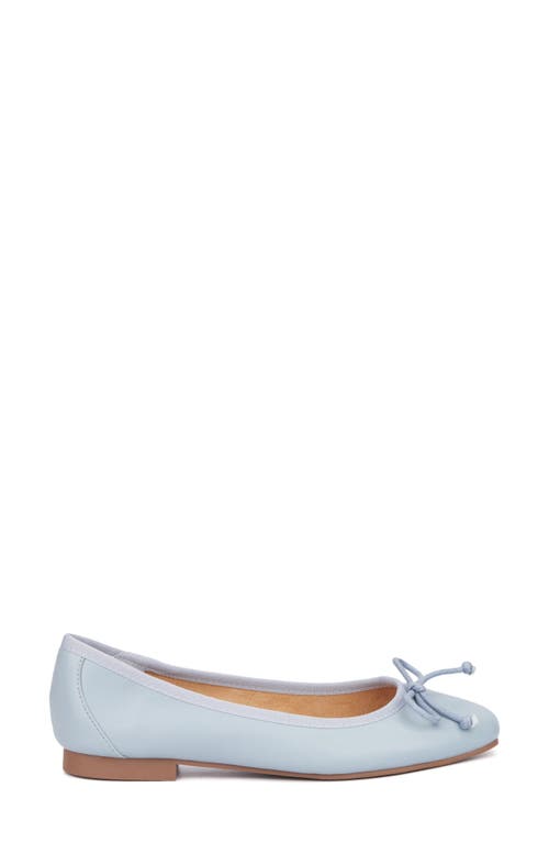 New York And Company Paulina Ballet Flat In Dusty Light Blue