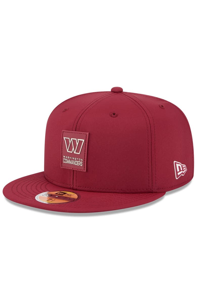 New Era Men's New Era Burgundy Washington Commanders 2025 Sideline  59FIFTY Fitted Hat, Alternate, color, Burgundy