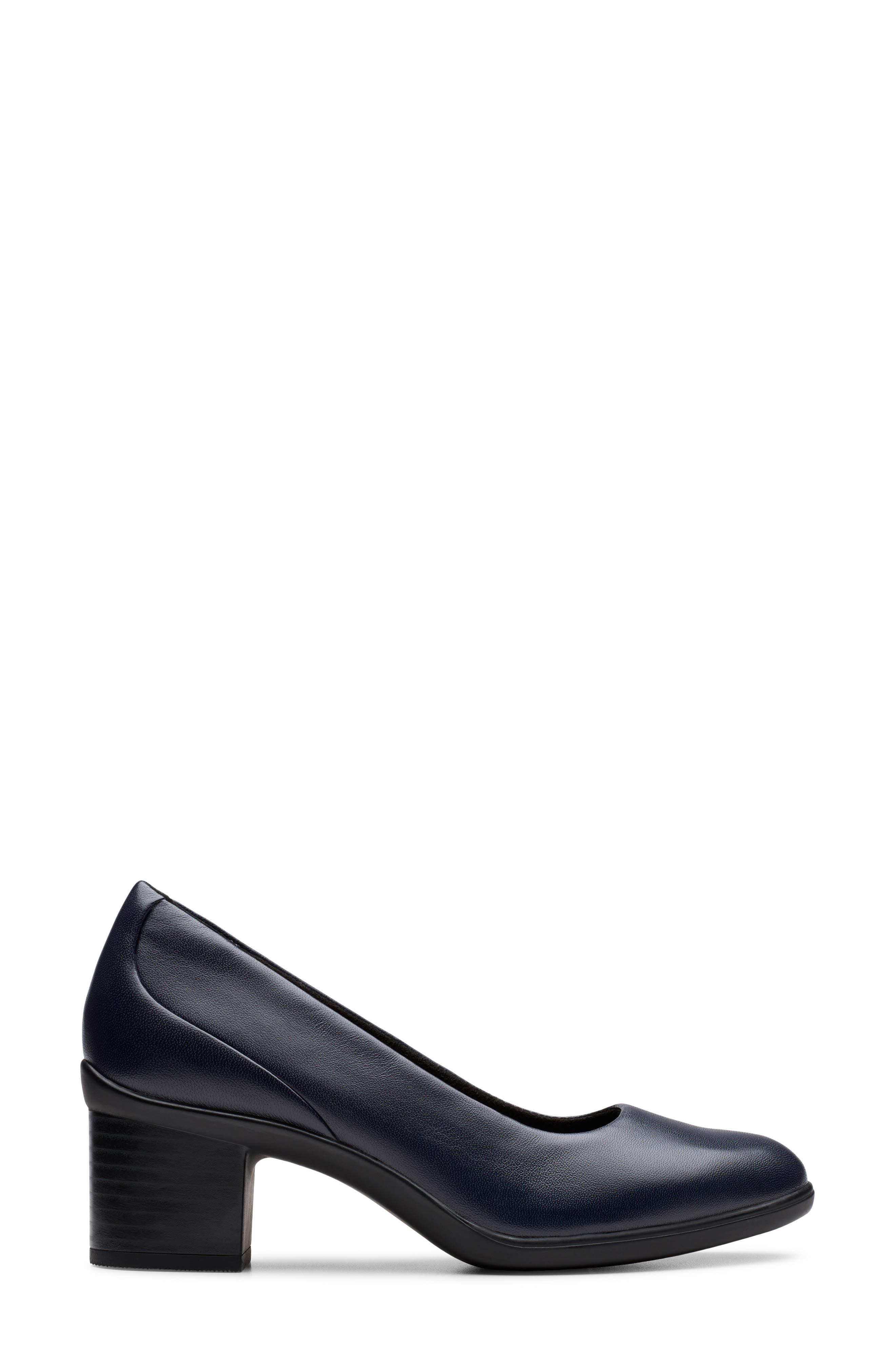 Shaya Poppy Pump, Alternate, color, NAVY LEATHER