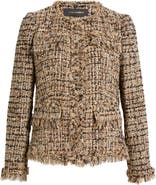 KOBI HALPERIN Lisa Bouclé Tweed Jacket
