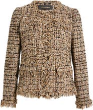 KOBI HALPERIN Lisa Bouclé Tweed Jacket