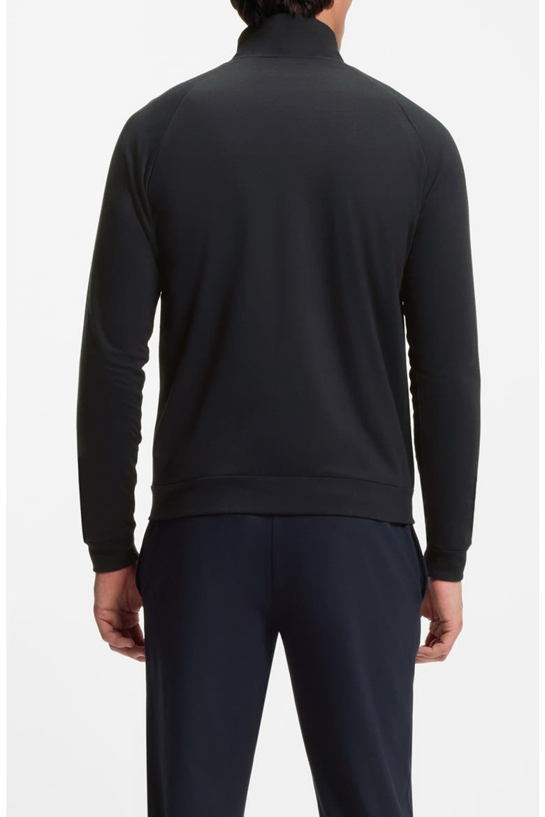 Authentic Chest Stripe Cotton Track Jacket, Alternate, color, DARK BLUE