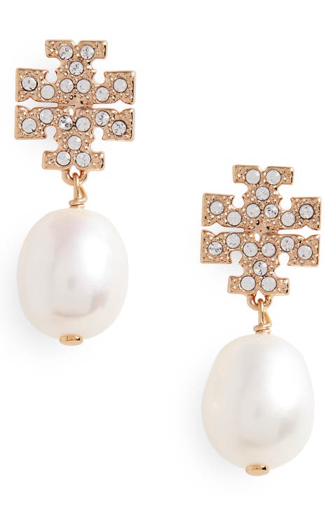 Kira Baroque Pearl Drop Earrings