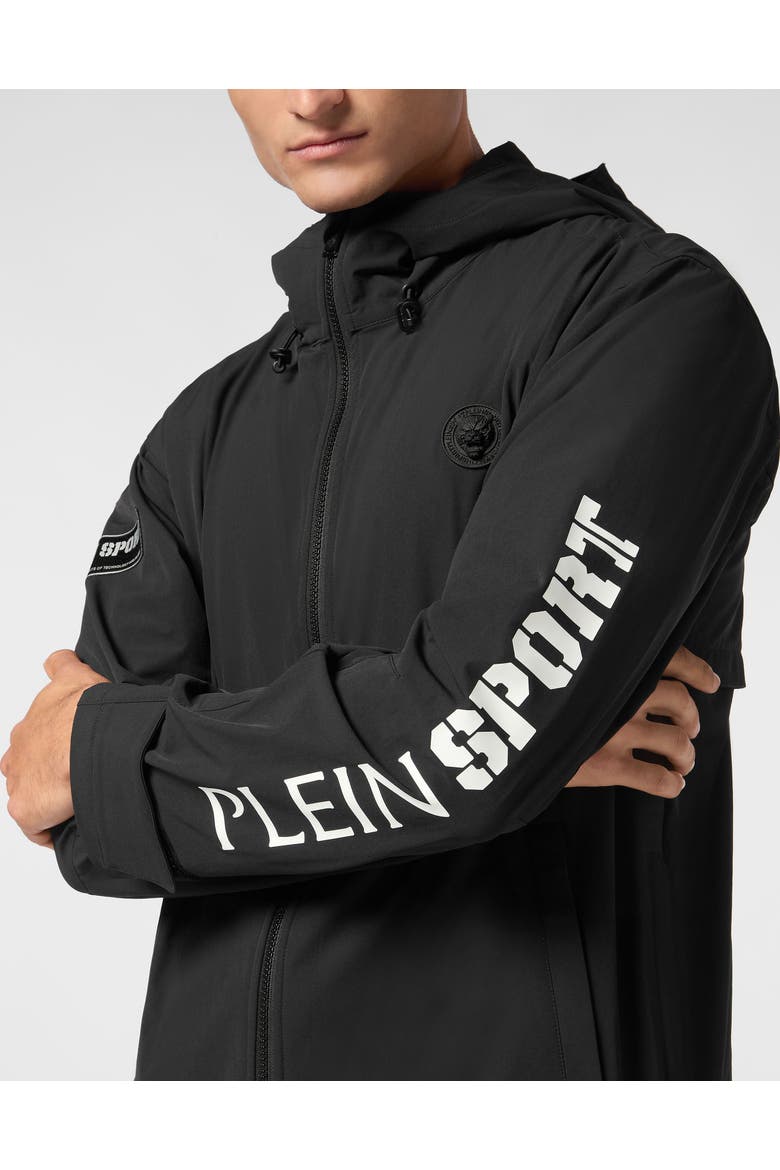 Technical Nylon Jacket Ls Scratch Men, Alternate, color, black