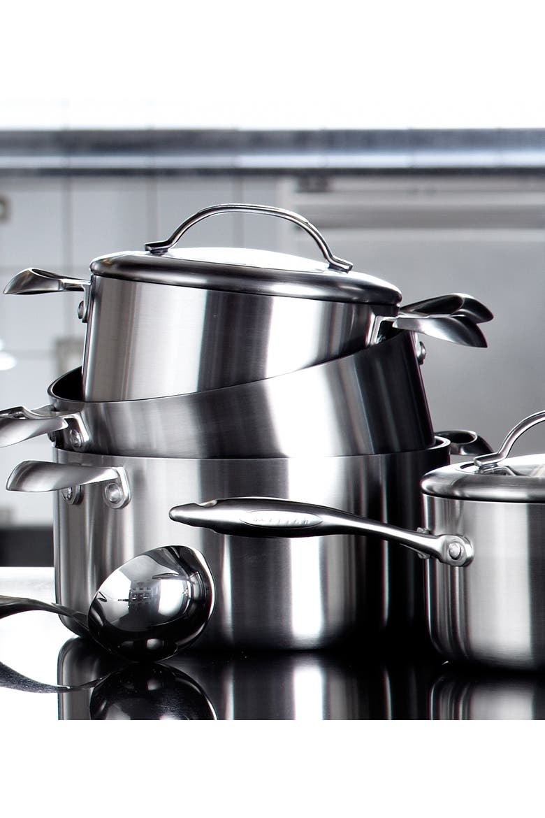 CTX 7.5 Quart Dutch Oven with Lid, Stainless Steel, Alternate, color, Silver