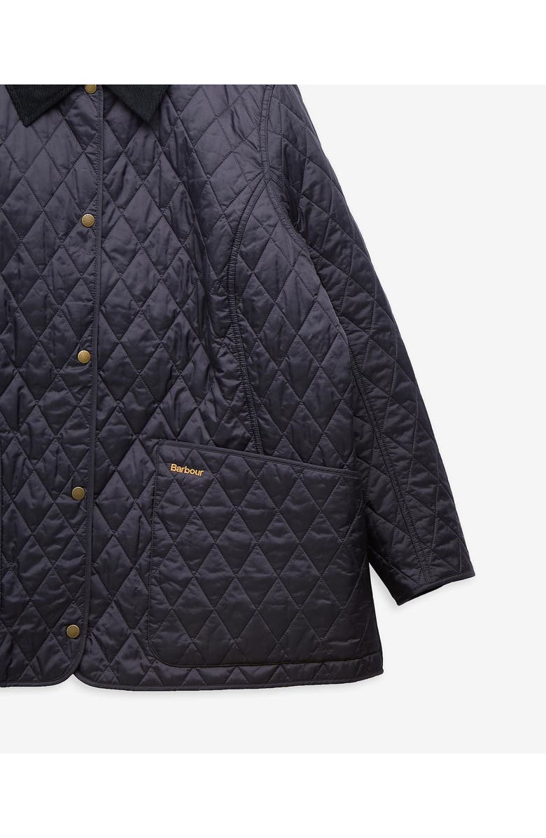 Barbour Annandale Quilted Barn Jacket, Alternate, color, Navy