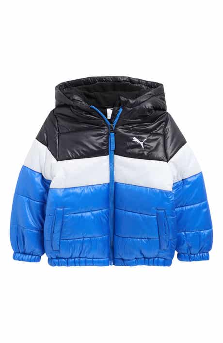 PUMA Kids' Colorblock Water Resistant Puffer Jacket