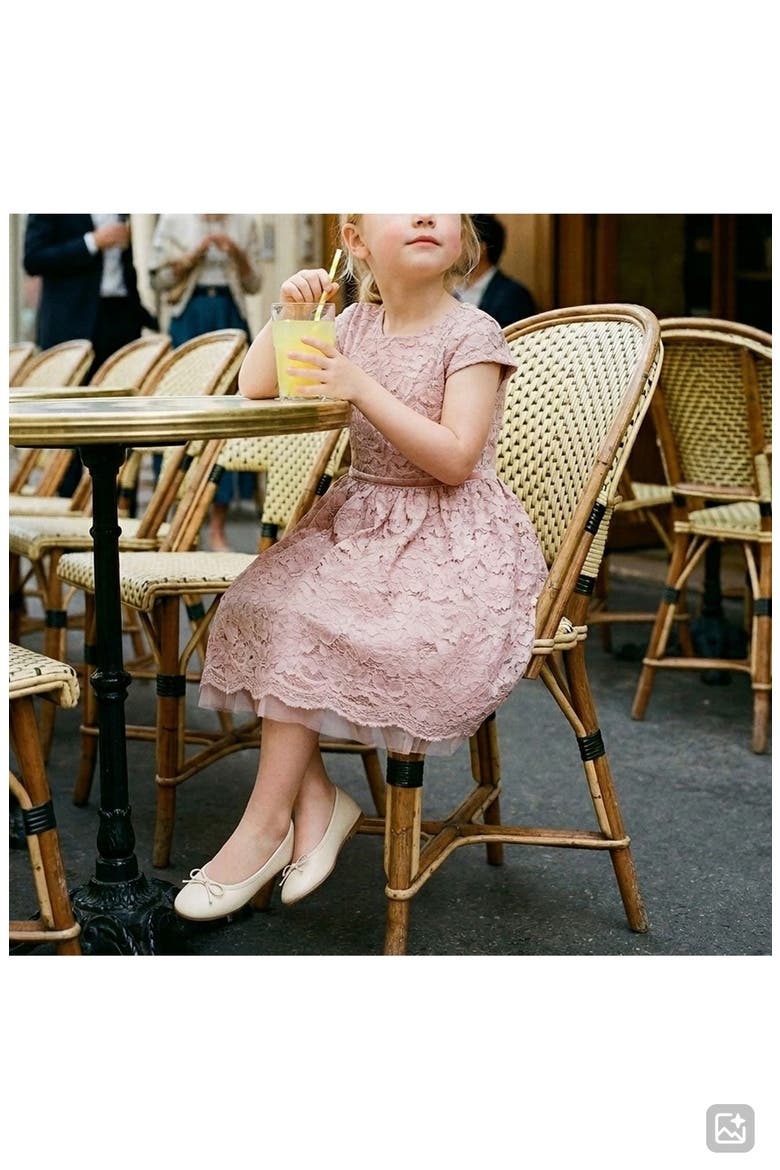 Kids' Bryce Lace Dress, Alternate, color, MAUVE
