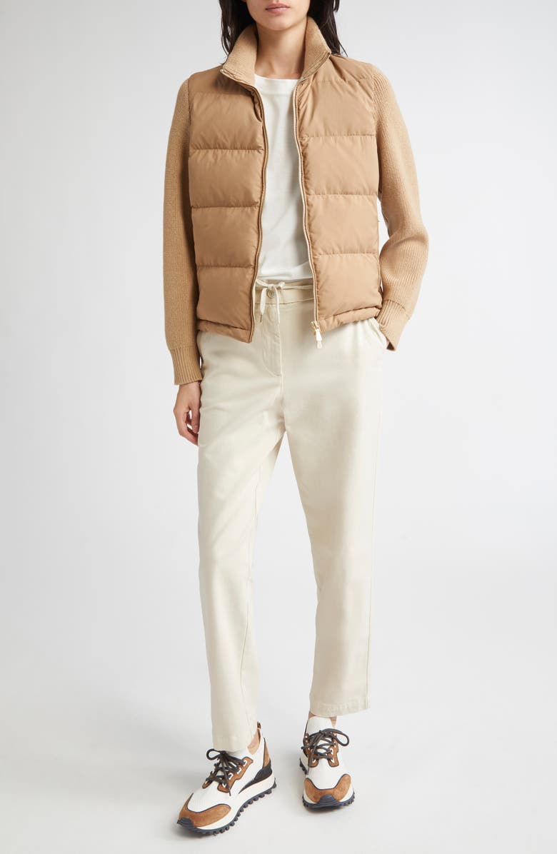 Eleventy Narrow Leg Pants, Alternate, color, 02 Sand