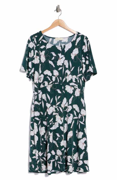 Empire Waist Short Sleeve Dress