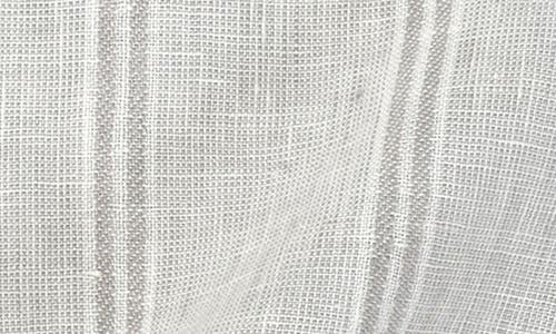 Pom Pom At Home Mendocino Set Of 4 Linen Napkins In Light Grey