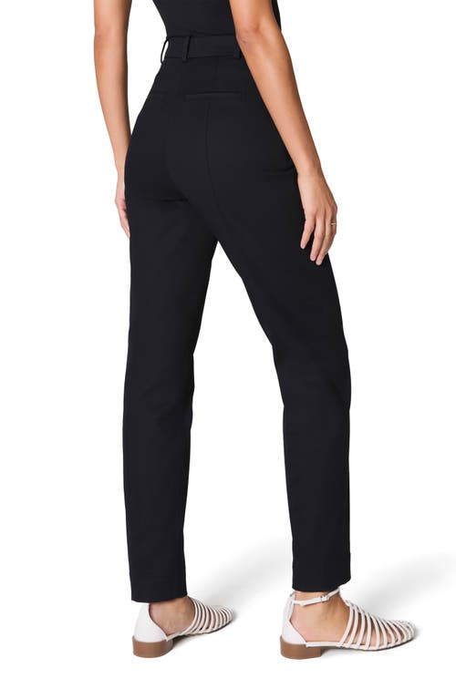 Spanx ® Supersmooth™ Stretch Twill Straight Leg Pant In Black