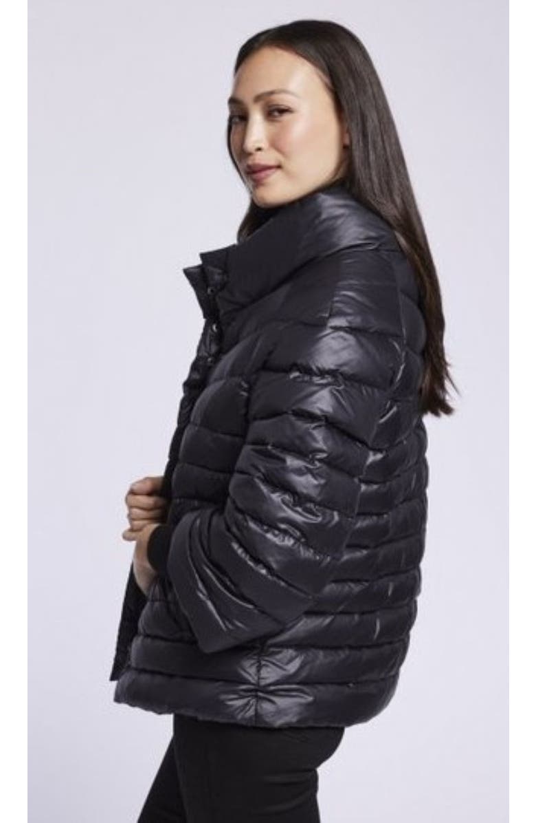 Blue Duck Down Jacket, Alternate, color, Black