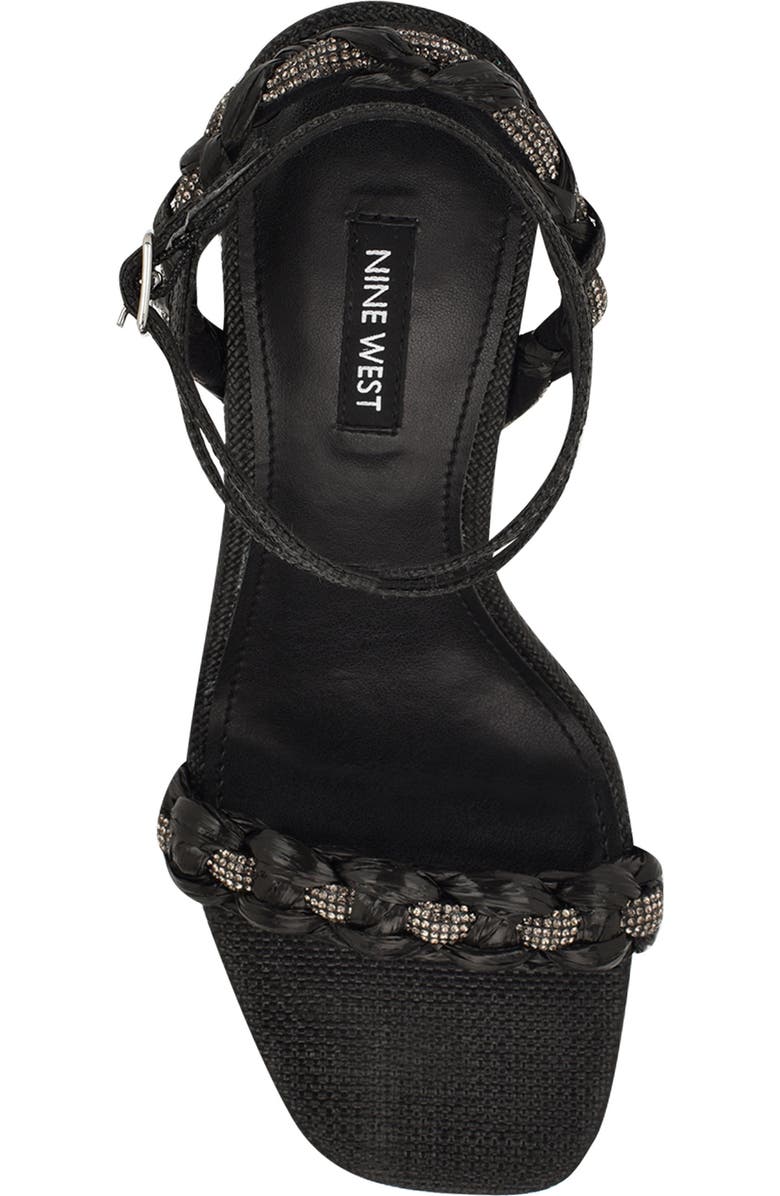 Nine West Nashy Ankle Strap Espadrille Wedge Sandal, Alternate, color,