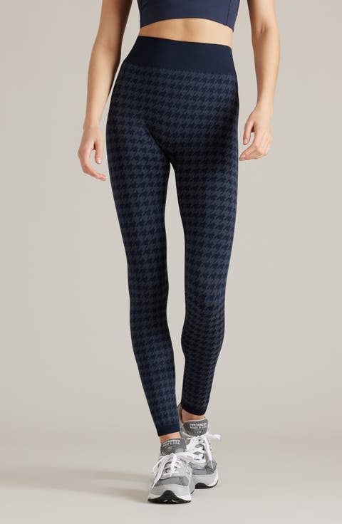 Houndstooth Seamless Base Layer Leggings