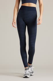 Rhone Houndstooth Seamless Base Layer Leggings