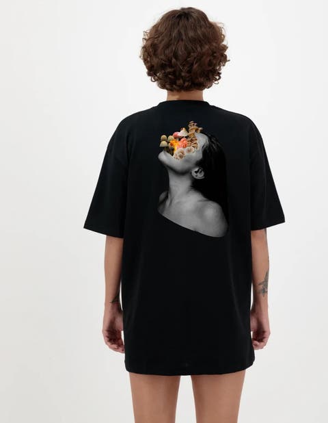 Mushroom Break Out Graphic T Shirt
