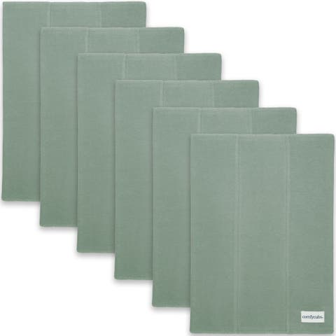 Cotton Burp Cloths - Pack of 6