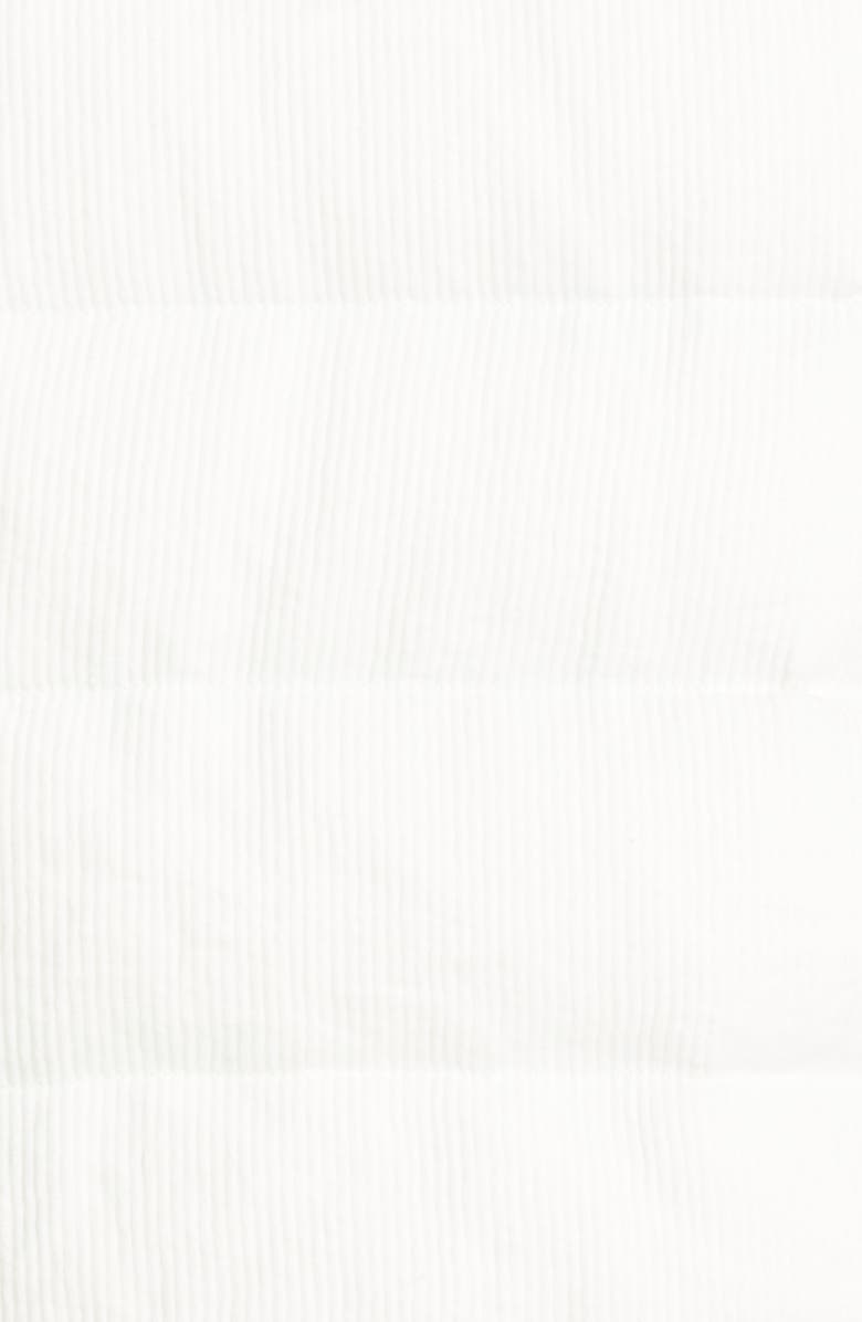 Brunello Cucinelli Linen Blend Hooded Down Vest, Alternate, color, 