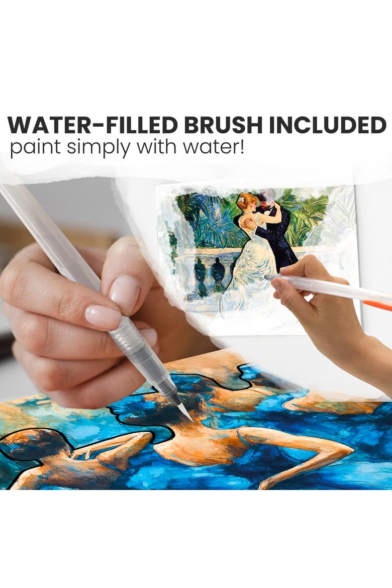 Reusable Water Painting Activity Kit for Seniors - Dementia-Friendly Crafts, Alternate, color, Gallery