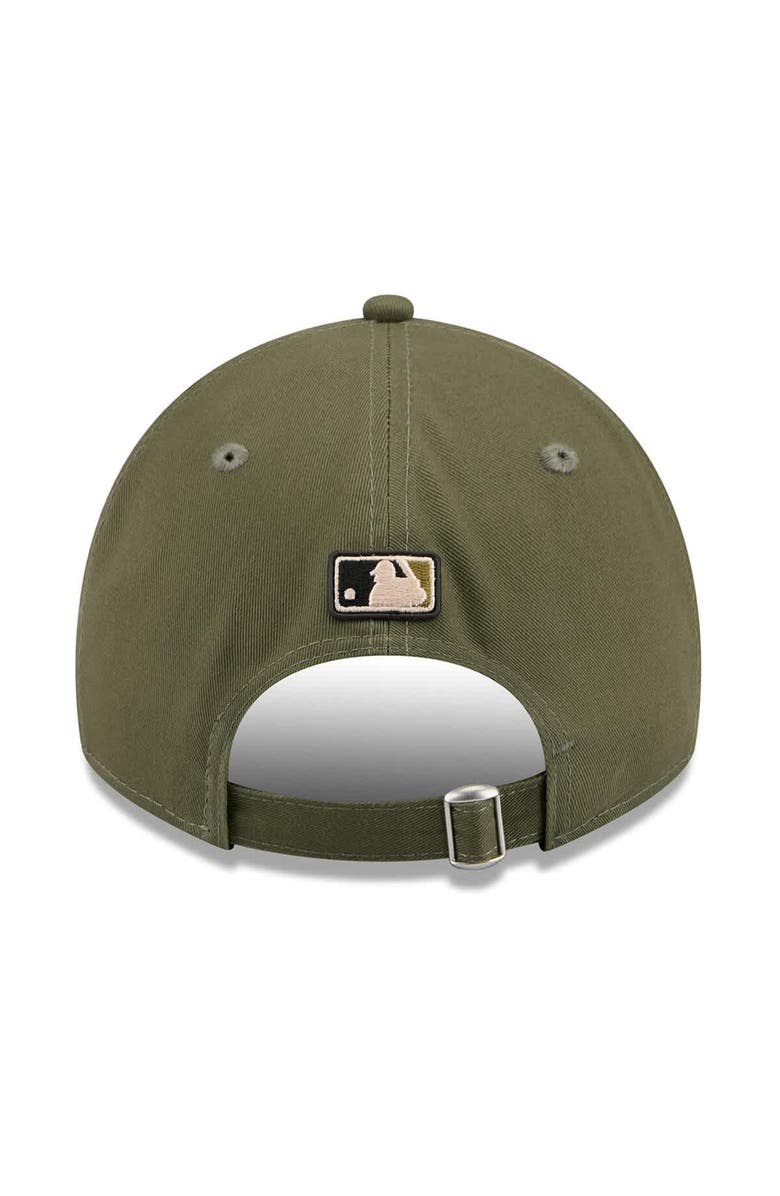 New Era Men's New Era  Olive Tampa Bay Rays 2026 Armed Forces Day 9TWENTY Adjustable Hat, Alternate, color, Olive