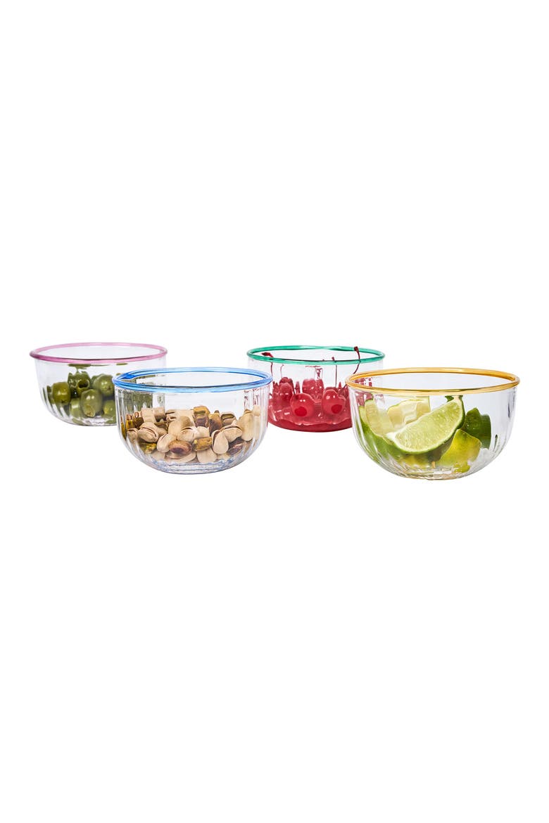 Nell Set of 4 Glass Bowls, Alternate, color, MULTI