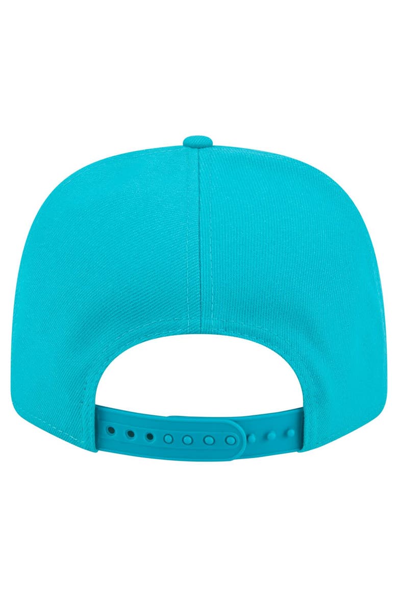 Men's New Era Aqua Miami Dolphins Gameday Multi Rope 9SEVENTY Stretch-Snap Hat, Alternate, color, Aqua