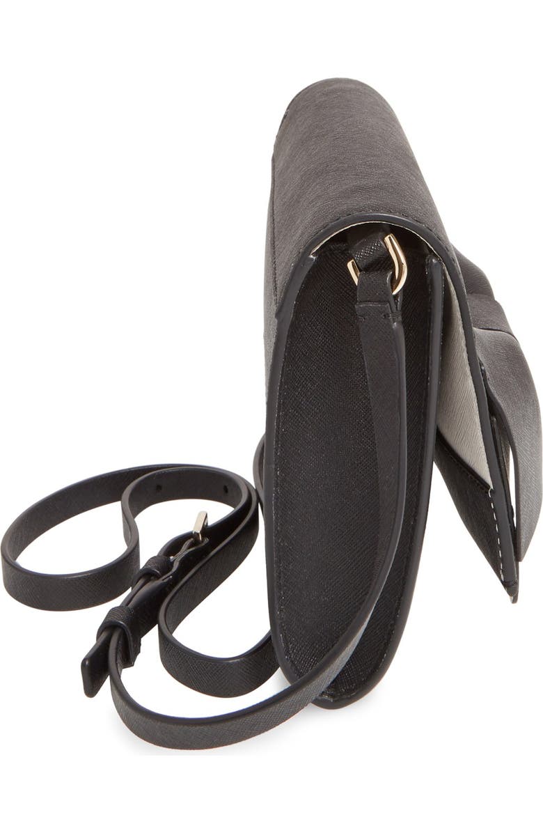 Kate Spade New York 'clement street - francie' textured leather clutch, Alternate, color,