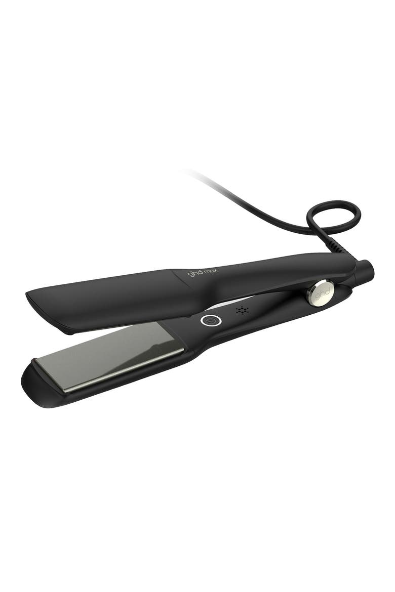 Max Styler 2-Inch Wide Plate Flat Iron, Main, color, BLACK