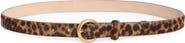 rag & bone Mia Genuine Calf Hair Leather Belt