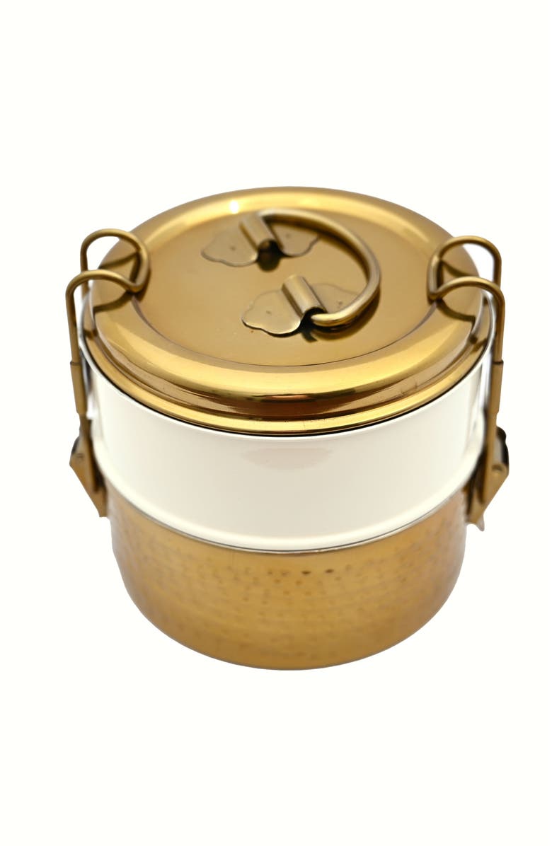 Verve Culture Tiffin Boxes - Medium 2 layer, Alternate, color, NO COLOR