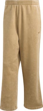 adidas Washed Cotton Blend Sweatpants