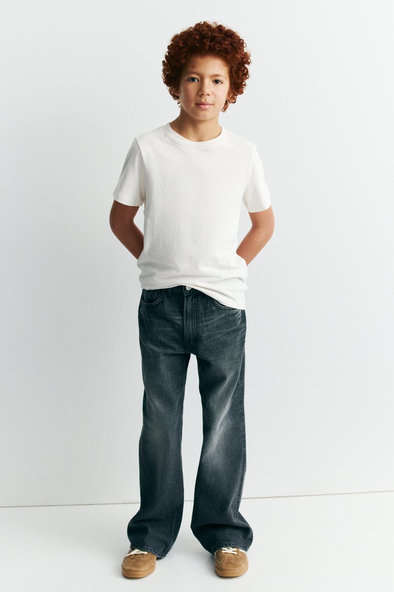 Loose-fit Bootcut Leg Jeans, Main, color, Dark gray