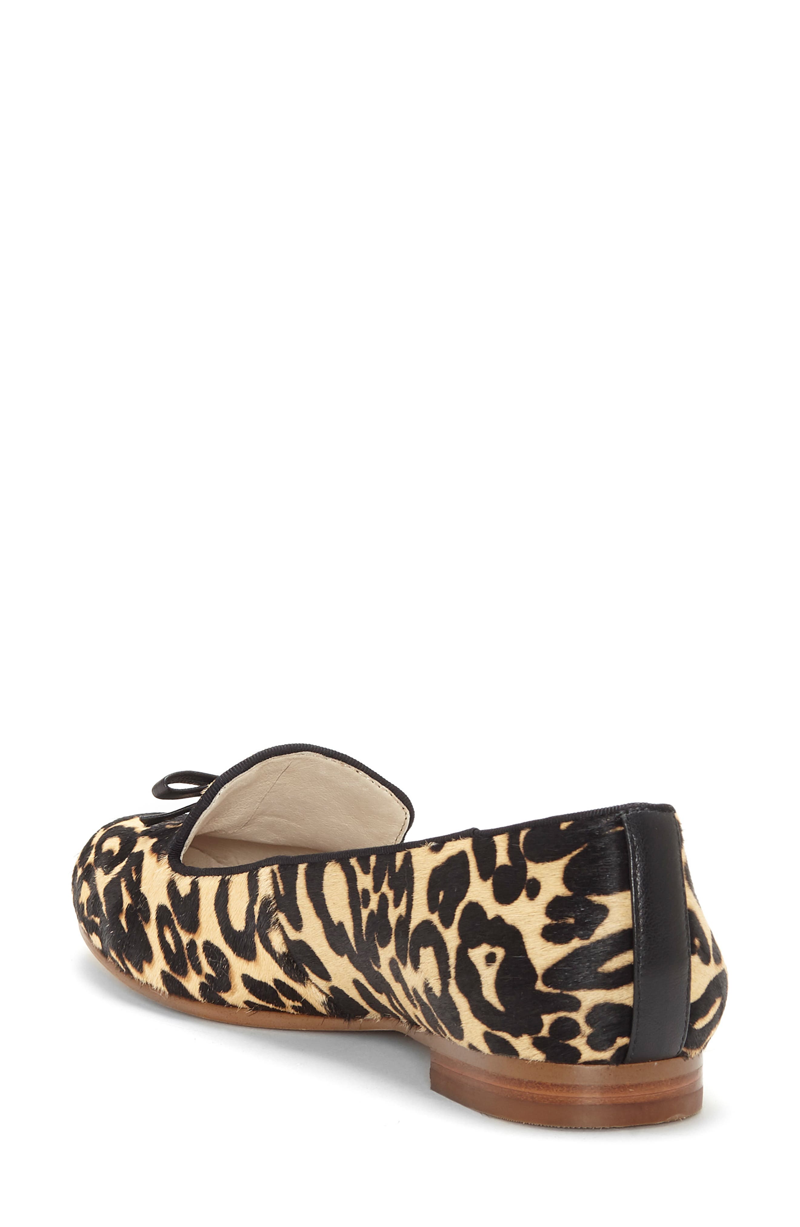 Anniston Genuine Calf Hair Flat, Alternate, color, LEOPARD PRINT CALF HAIR