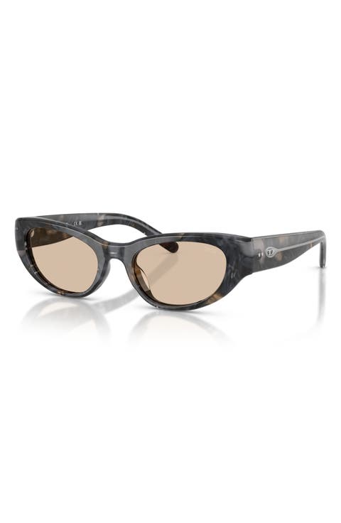 52mm Cat Eye Sunglasses