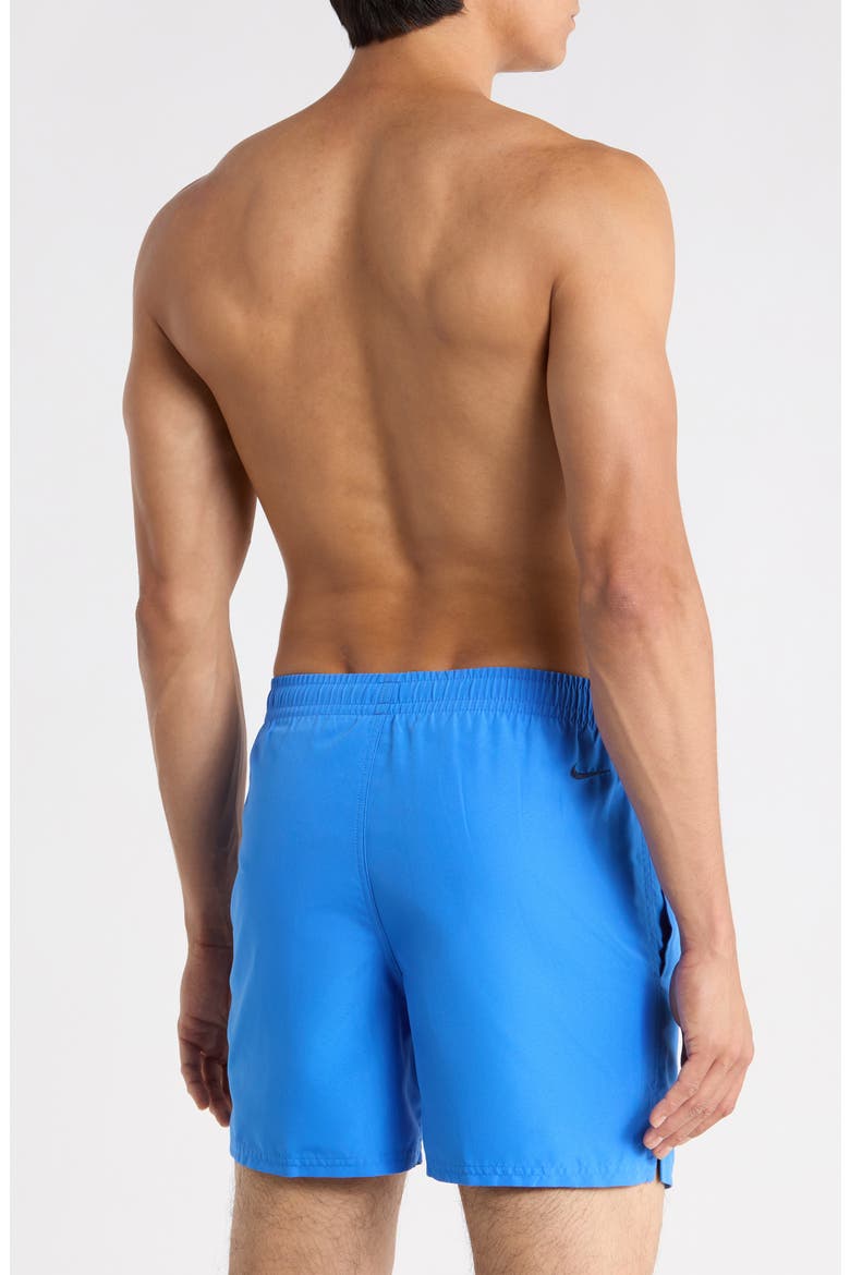 5-Inch Breaker Swoosh Swim Shorts, Alternate, color, BLUE CRYSTAL