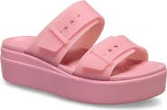 CROCS Brooklyn Platform Wedge Slide Sandal