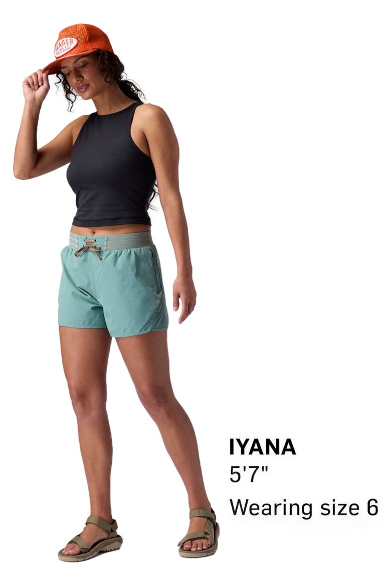 Tahoe Boardwalk Short - Women's, Alternate, color, Oil Blue