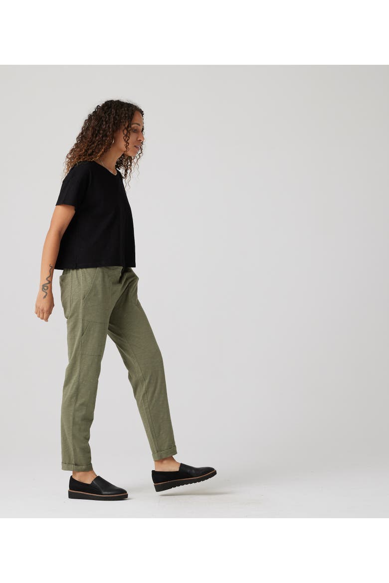 Easy Crop Tee, Alternate, color, Black