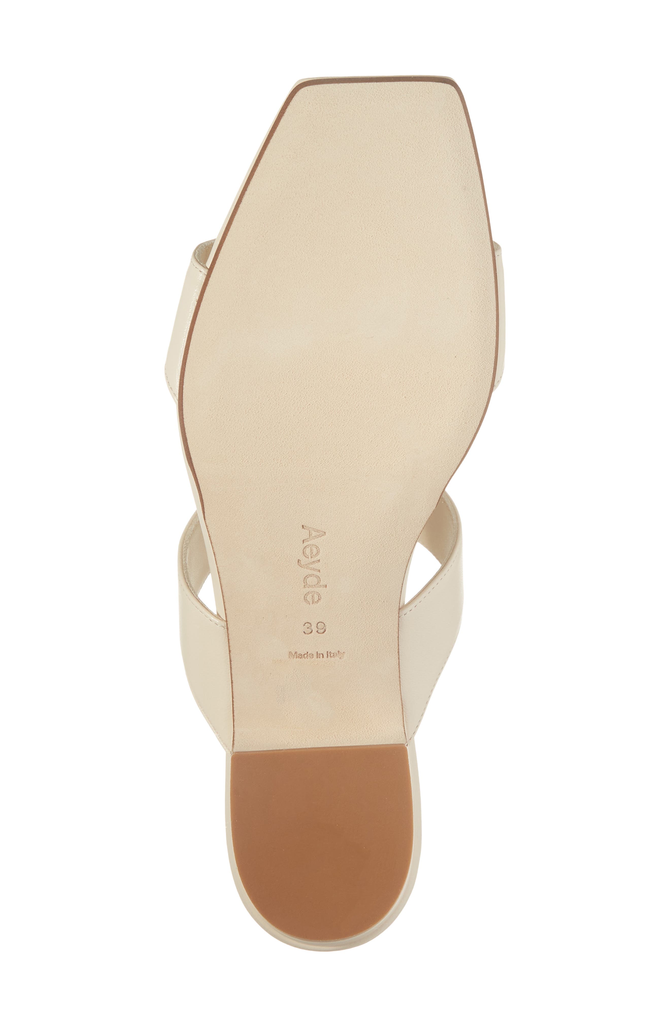 aeyde Kemi Sandal, Alternate, color, Creamy