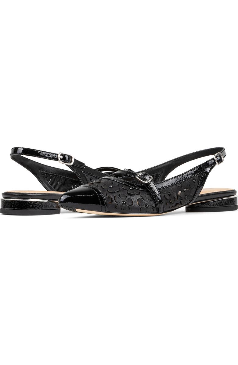 Donald Pliner Pointed Toe Slingback Flat, Alternate, color,