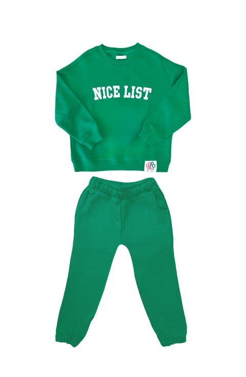 Nice List Sweatsuit (Toddler, Little Kid, Big Kid)