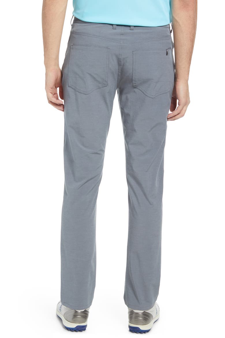 Stretch Five Pocket Golf Pants, Alternate, color, DK GREY HEATHER