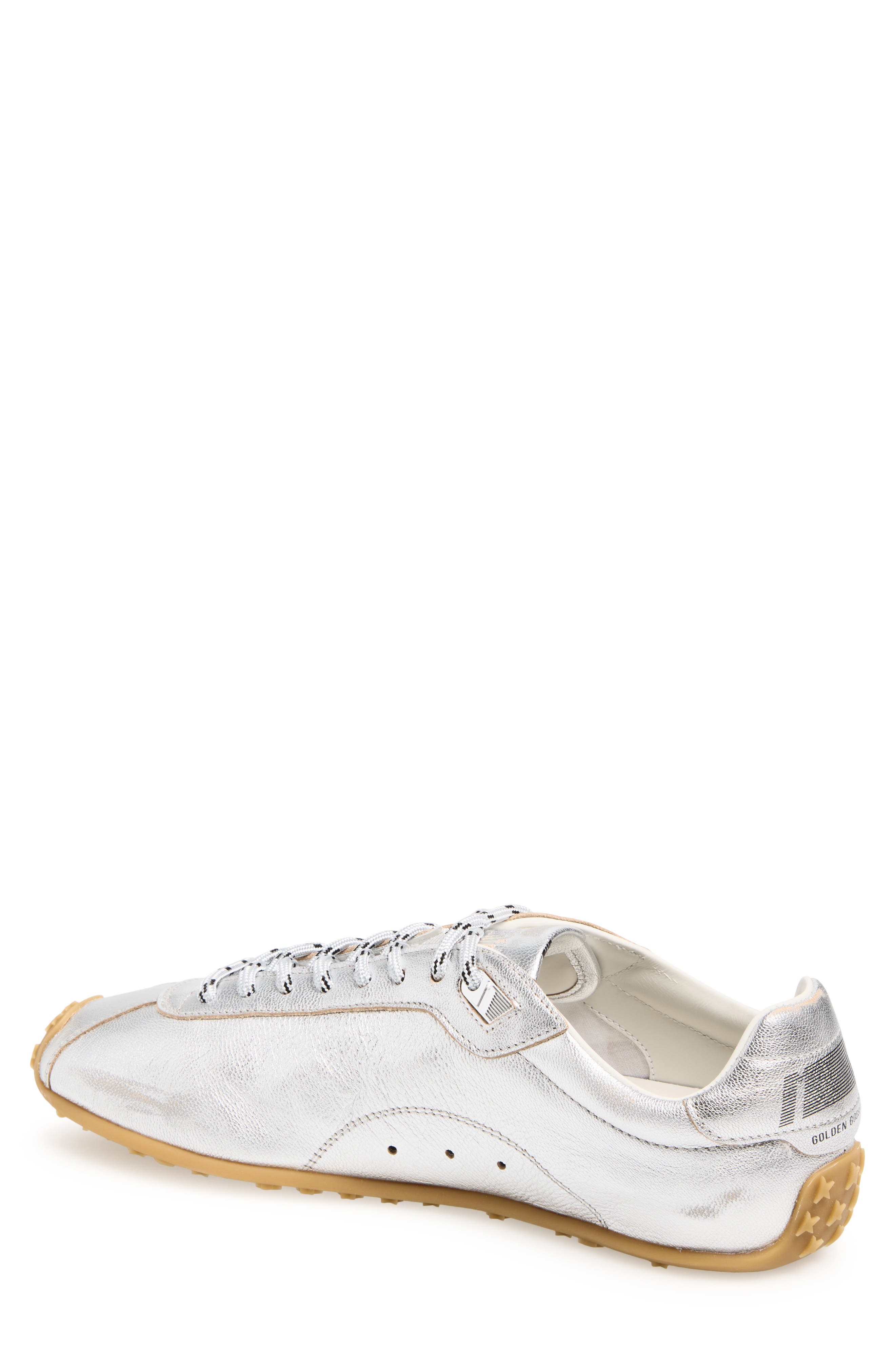 Golden Goose Marathon Speed Sneaker, Alternate, color, Silver