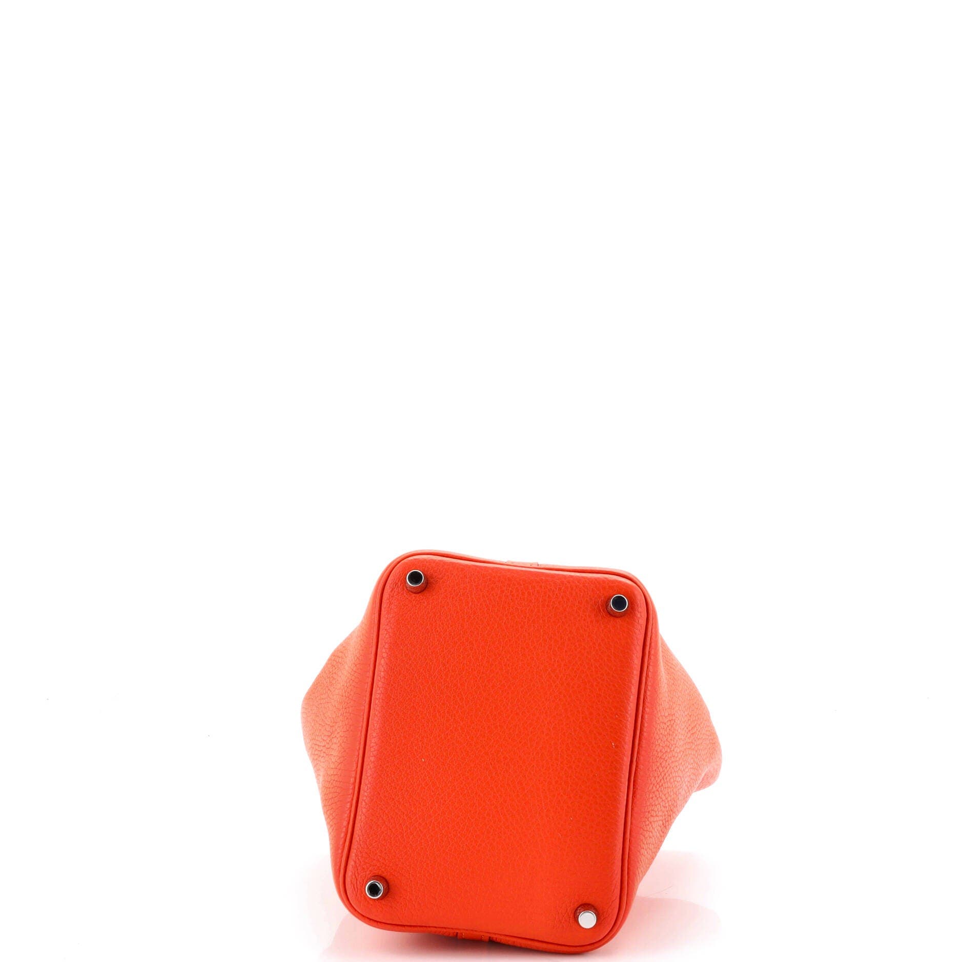 Pre-Owned Hermes Picotin Lock Bag Clemence PM, Alternate, color, Feu