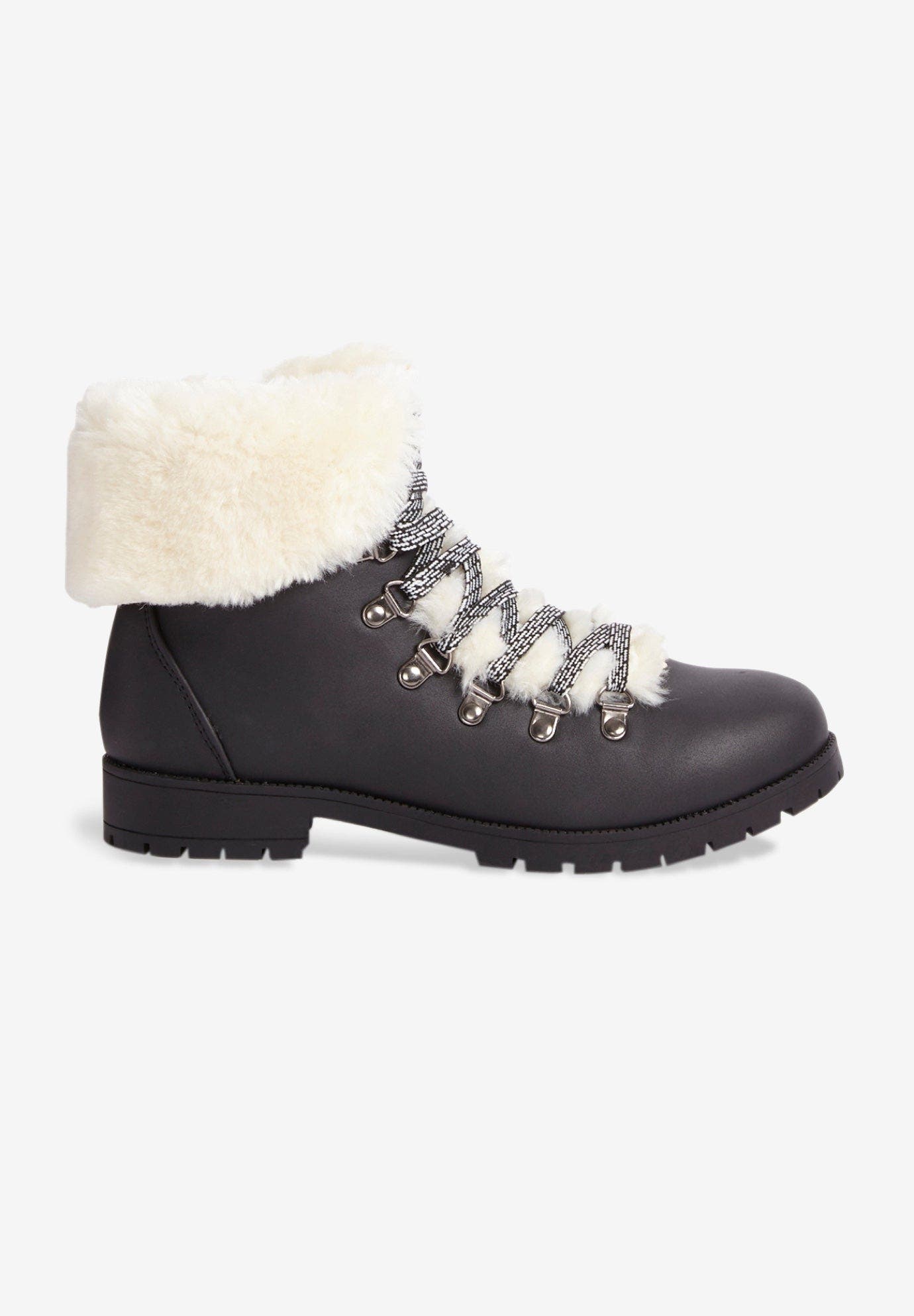 Comfortview The Arctic Bootie, Alternate, color, Black